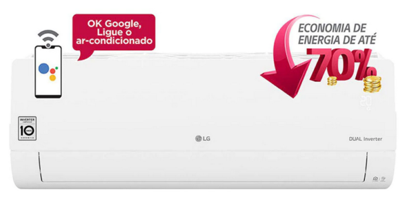 Split Hi-Wall LG DUAL Inverter Voice 18.000 Btu/h Quente/Frio 220V - Image 6