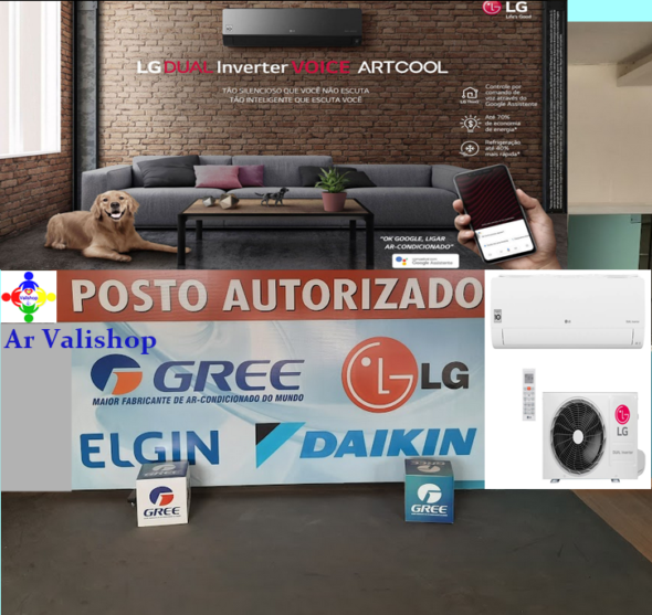 Ar Condicionado Split Hi-Wall LG DUAL Inverter Voice 9.000 Btu/h Frio 127 Volts - Image 3