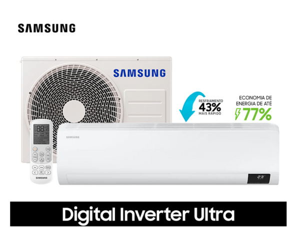 Ar Condicionado Split Hi-Wall Samsung Digital Inverter Ultra 18.000 BTU/h Quente/Frio 220v - Image 2