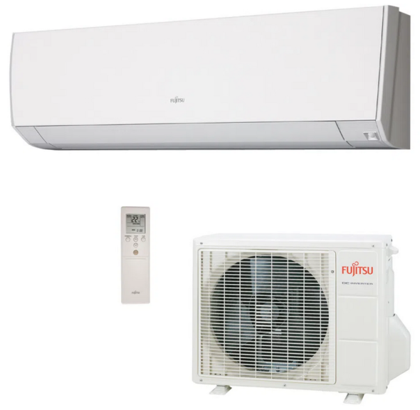 Ar Condicionado Split Hi Wall Fujitsu Inverter 12.000 Btu/h Frio 220v (Valor já está incluso instalação e todo material com até 3 metros de linha, para Piracicaba e região)