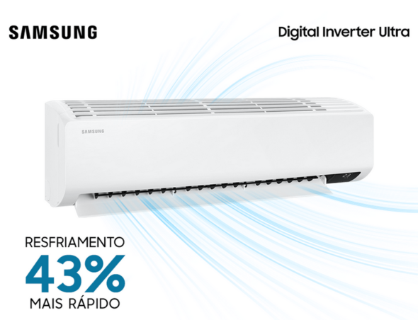 Ar Condicionado Split Hi-Wall Samsung Digital Inverter Ultra 12.000 BTU/h Frio 220v - Image 4