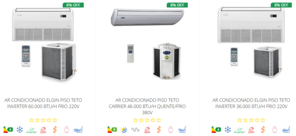 Ar Condicionado Piso/Teto de várias capacidades, peça já o seu, parcelamos em até 10 vezes sem juros. Consulte-nos (19)989717425 ou (19)3375-5328 - Image 3