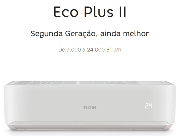 Ar Condicionado Split Hi-Wall Elgin Eco Plus II 9.000 BTU/h Quente/Frio 220V - Image 9