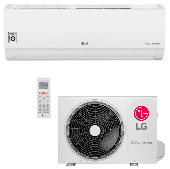 Ar Condicionado Split Hi-Wall LG DUAL Inverter Voice 9.000 Btu/h Frio 127 Volts