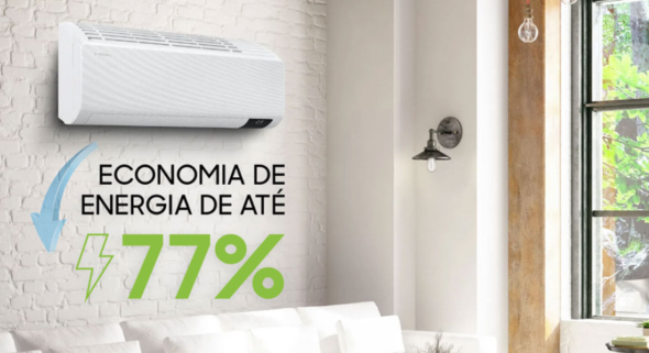 Ar Condicionado Split Hi-Wall Samsung WindFree Inverter 18.000 BTU/h Quente/Frio 220v - Image 3